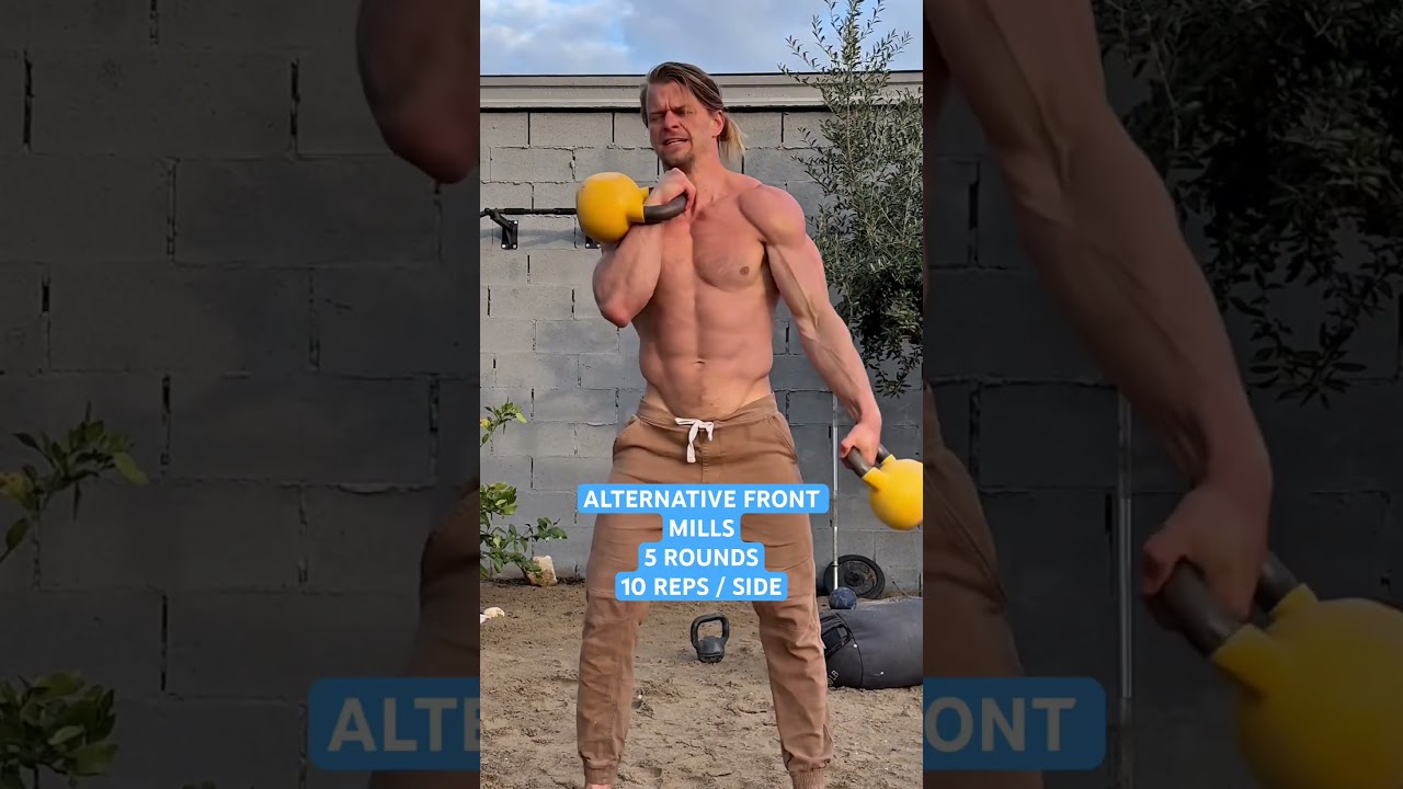 Try These 3 Kettlebell Drills to Improve Your Fitness #training #motivation #kettlebell