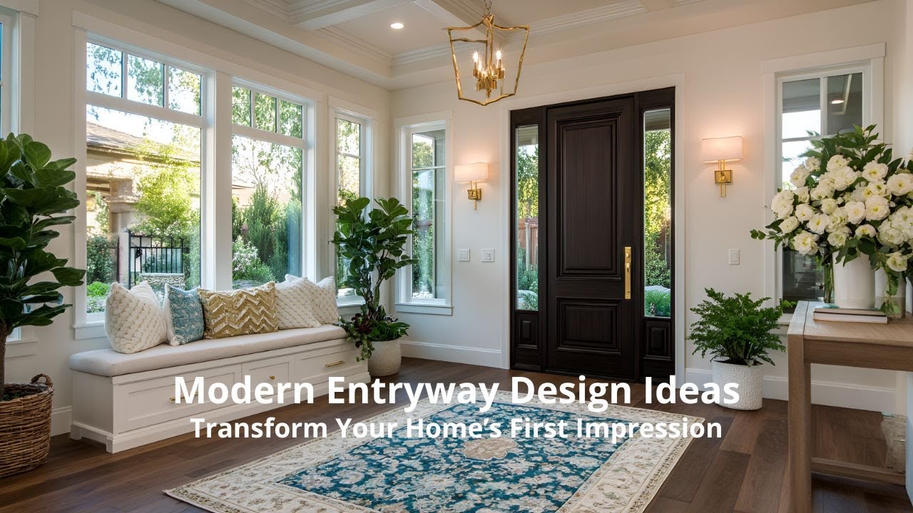 Modern Entryway Design Ideas