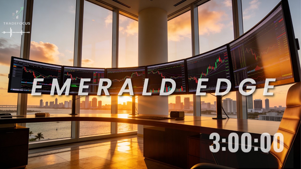Trading Music – Emerald Edge (3 Hours of Deep Focus Trading) 📈