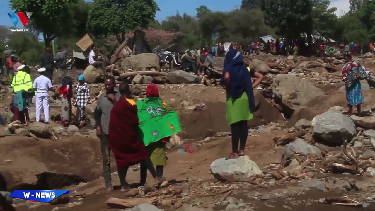 HALI ILIVYO HANANG MANYARA BAADA YA MAFURIKO, VITU VYASOMBWA NA MAJI
