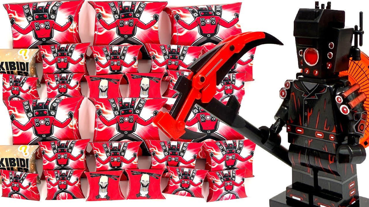 LEGO Skibidi Toilet 78 | Executioner Speakerman | Hunter Astro Mutant| Unofficial Lego Minifigures