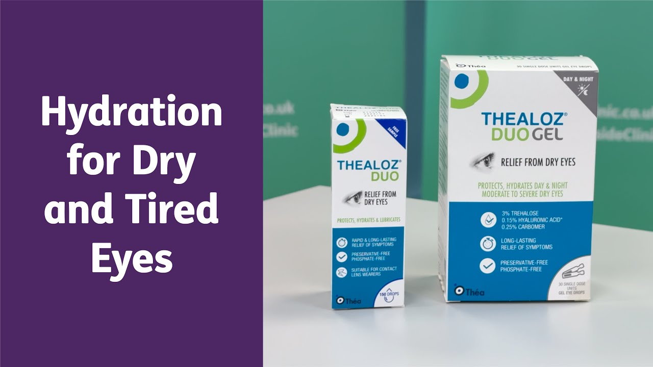 Thealoz Duo Drops & Gel | Hydration for Dry and Tired Eyes | Théa Pharmaceuticals