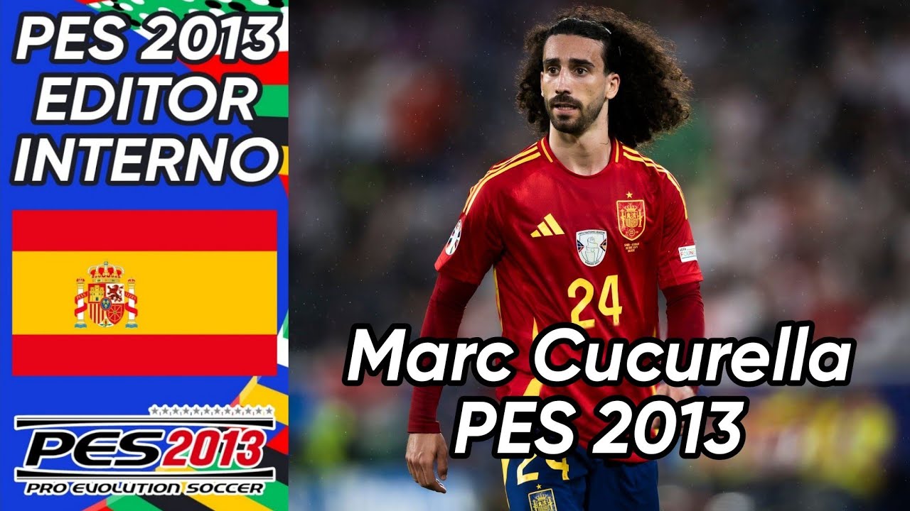 Crear a Marc Cucurella (Chelsea FC - España) Pes 2013 faces y stats 2024.