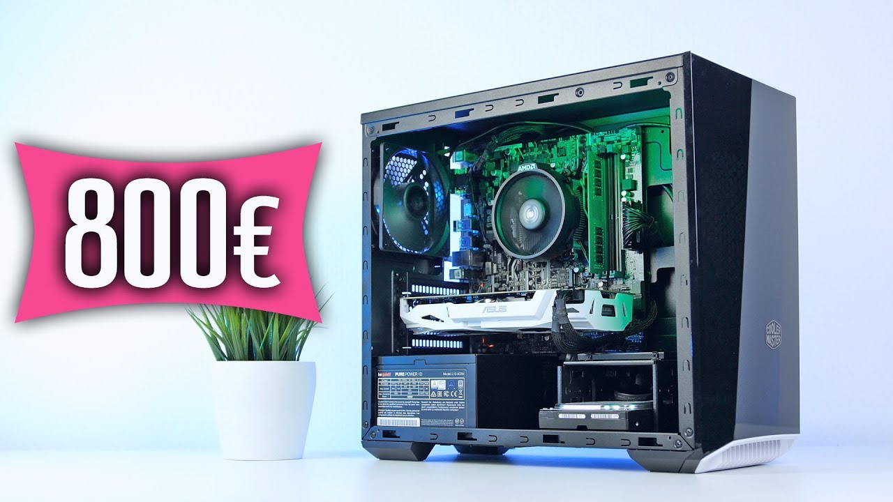 800 Euro Gaming PC TEST - Ein Budget Killer PC!
