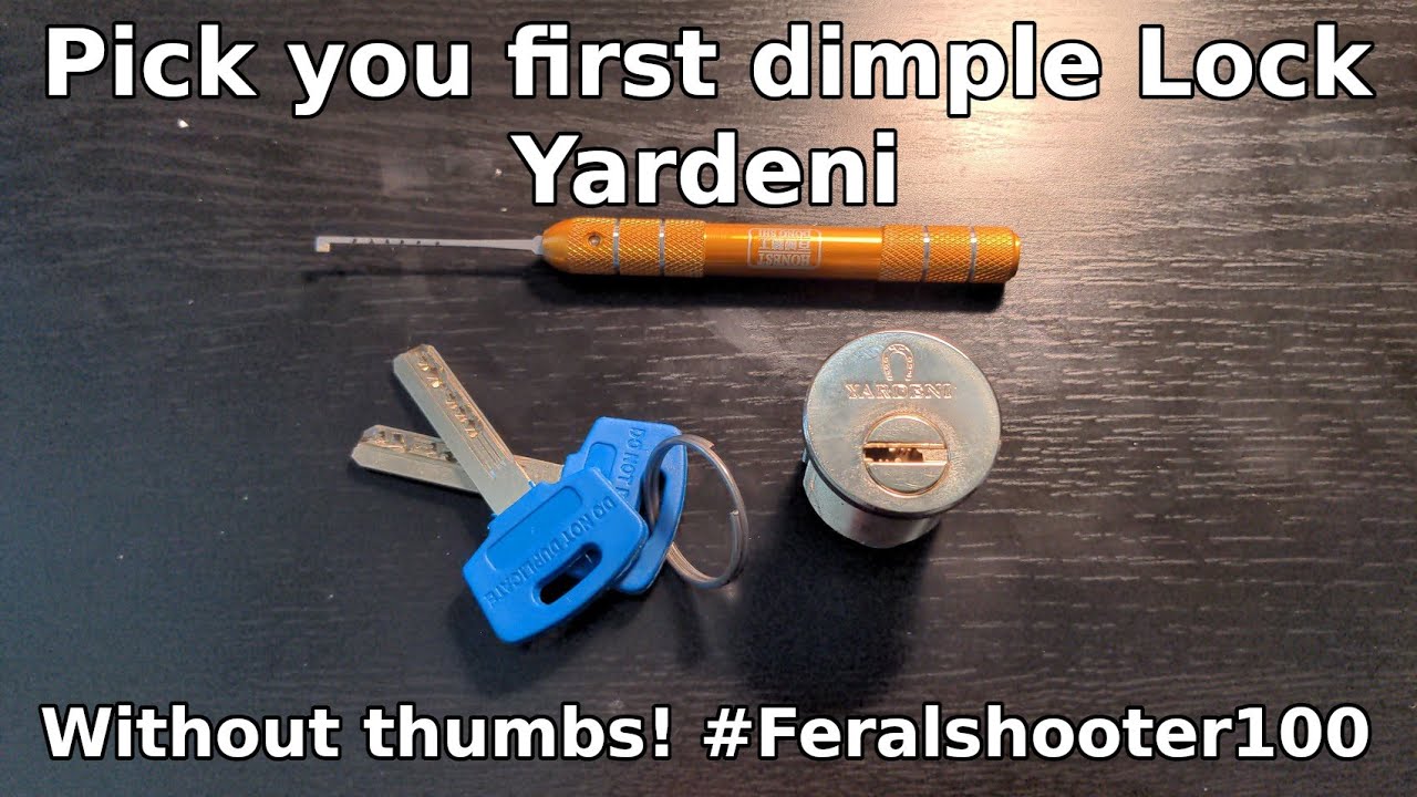 (10) Beginner dimple locks part 1 - Yardeni #Feralshooter100