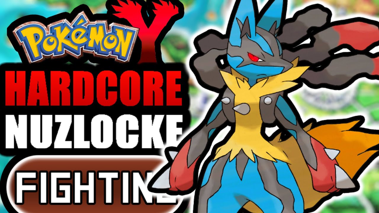 Pokémon Y Hardcore Nuzlocke — только покемоны боевого типа! (Без предметов, без прокачки)