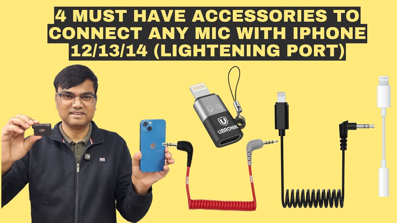 🔥How to Connect ANY Microphone to iPhone 12, 13, 14 (Lightning Port Setup Guide 2026)