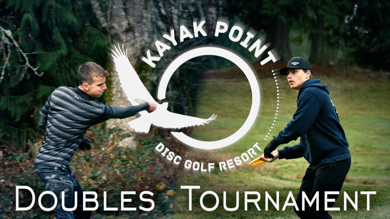 CARTER AHRENS AND I WON THE DISC GOLF DOUBLES TOURNAMENT AT KAYAK POINT!!