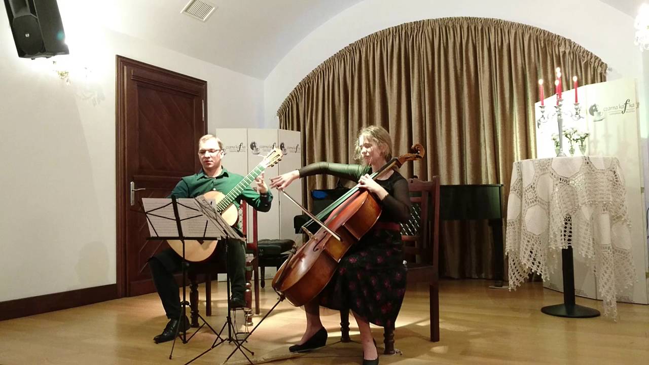 Kornelia Szydło, Tomasz Radziszewski -Pot-Pourri for Cello and Guitar, Op.21 Dotzauer, Friedrich