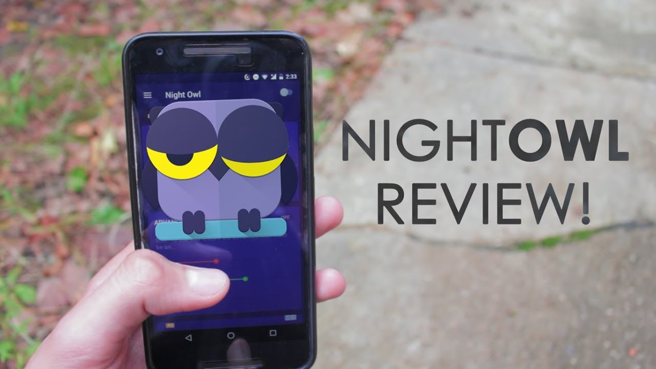 Protect Your Eyes At Night!: NightOwl App Review