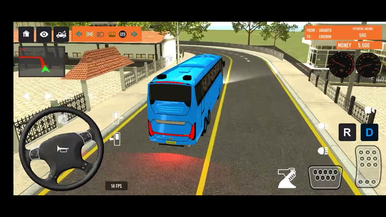 🎮Bus simulator indiayasia Part-5