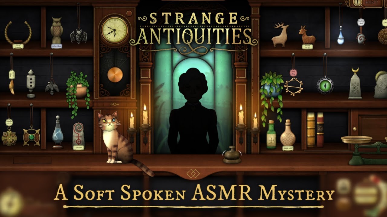 Soft Spoken ASMR 🌧️ Identifying Mystical Items & Solving Mysteries ✨ Strange Antiquities