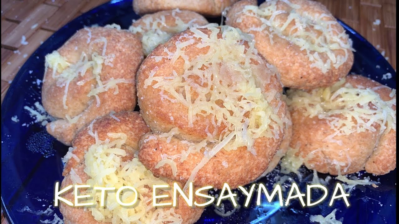 KETO ENSAYMADA is a type of Filipino soft, sweet dough pastry