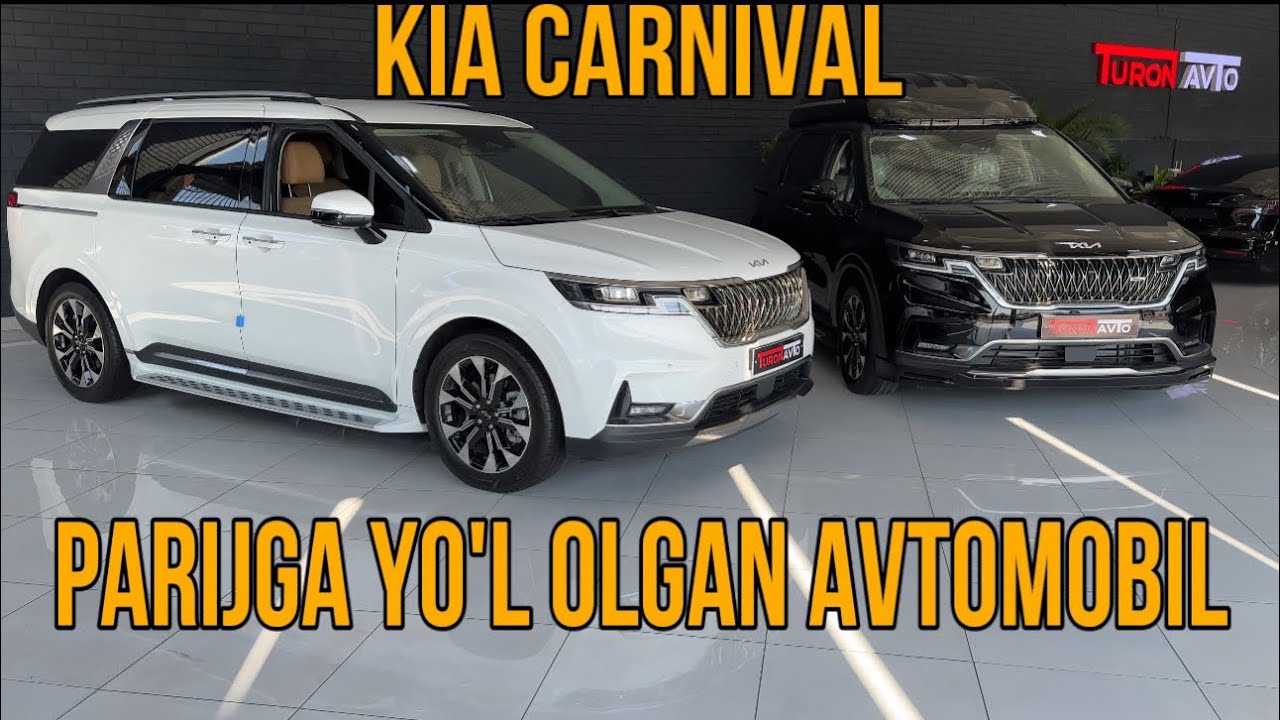 Kia Carnival  Hi Limousine Hamda Kia Carnival avtomobillari Sotib olishga arziydimi?