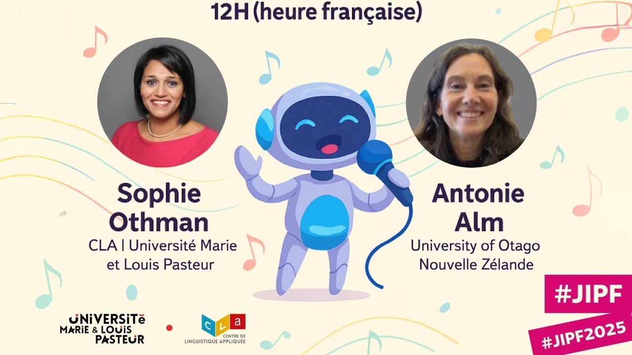 Le français en chœur avec l’intelligence artificielle – Sophie Othman & Antonie Alm