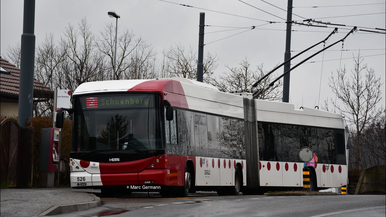 Passages des véhicules TPF - Fribourg  - le 11.février.2025 [@transportspublicsfribourgeois]