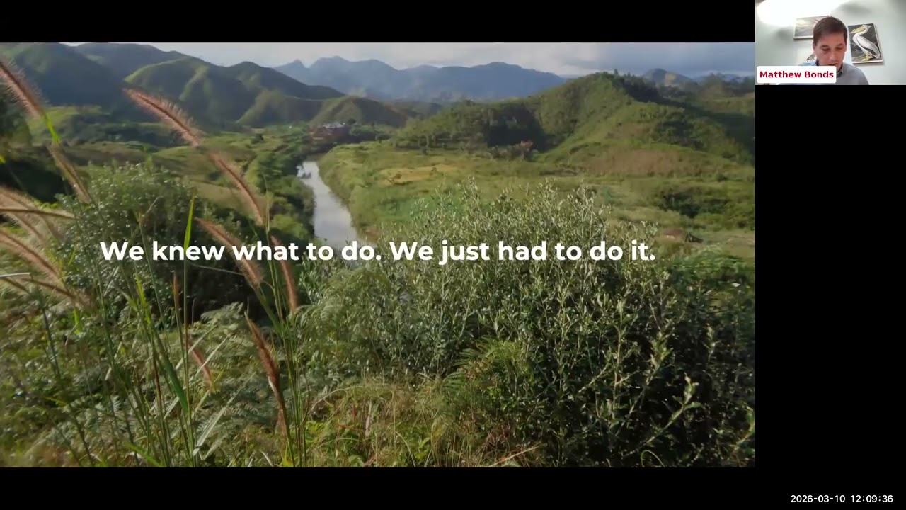 University Hospitals Global Health Grand Rounds with Matthew Bonds