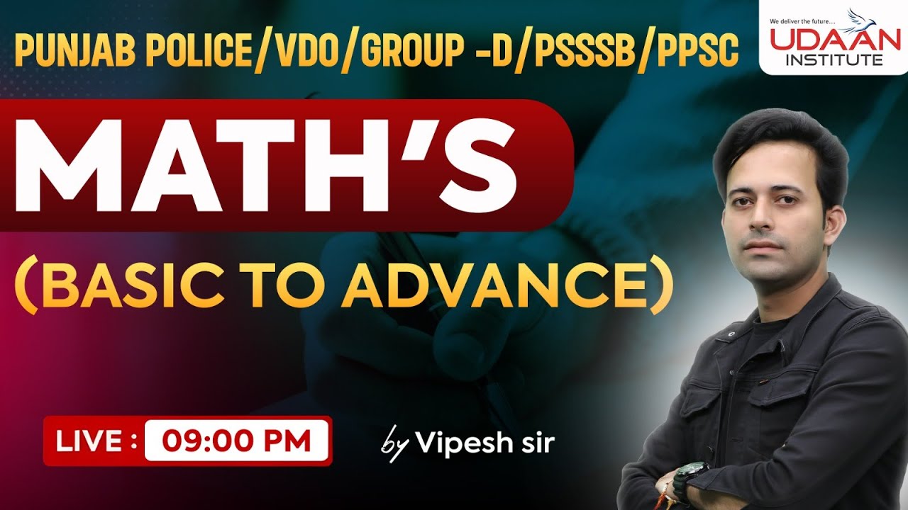 BASIC TO ADVANCE | DAY-12 | PUNJAB POLICE, VDO, GROUP-D, PSSSB | BY VIPESH SIR