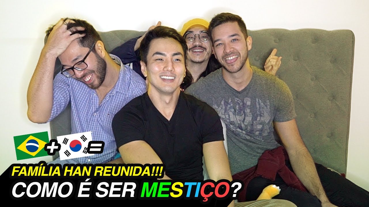 COMO É SER MESTIÇO DE COREANO COM BRASILEIRO? Preferem o Brasil ou a Coreia? feat. Meus Primos!