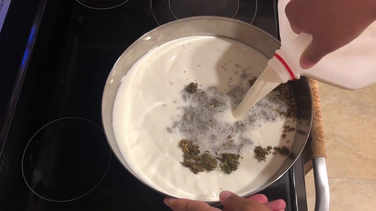 WIAP   How to Make Cannabis Infused Milk DBc6WoAyA2Q