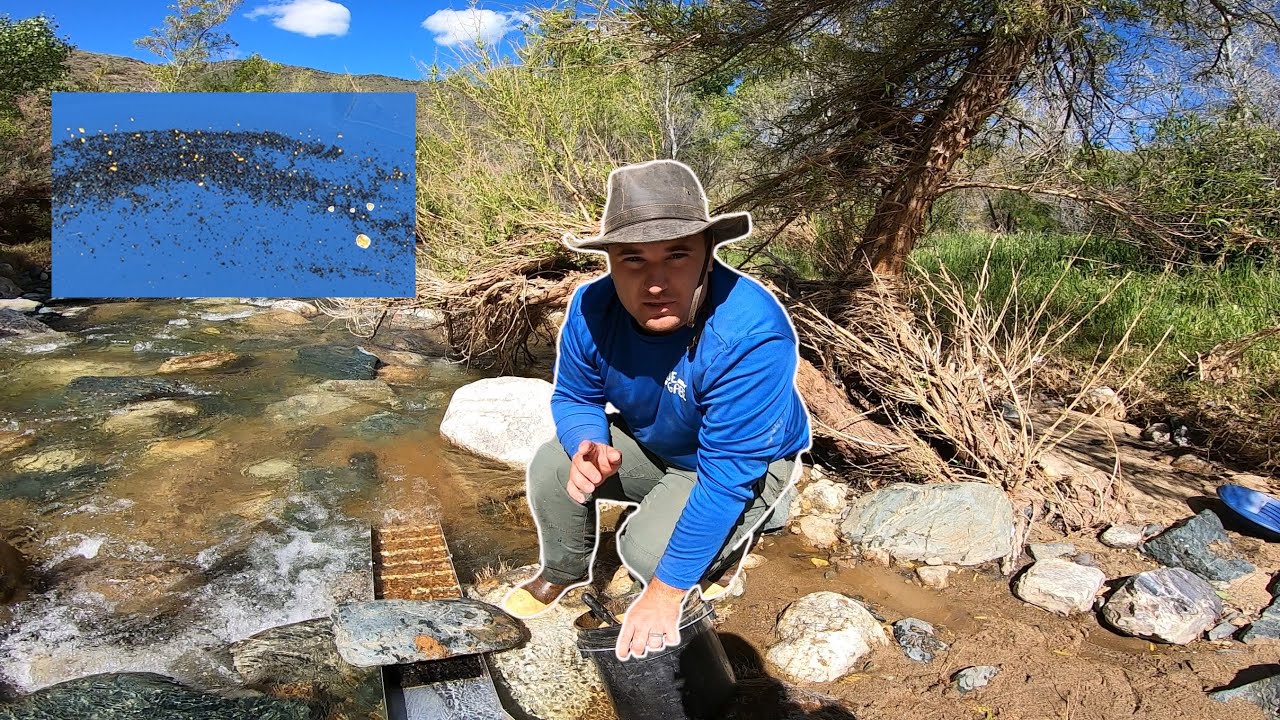 Gold Prospecting a new claim in Arizona.