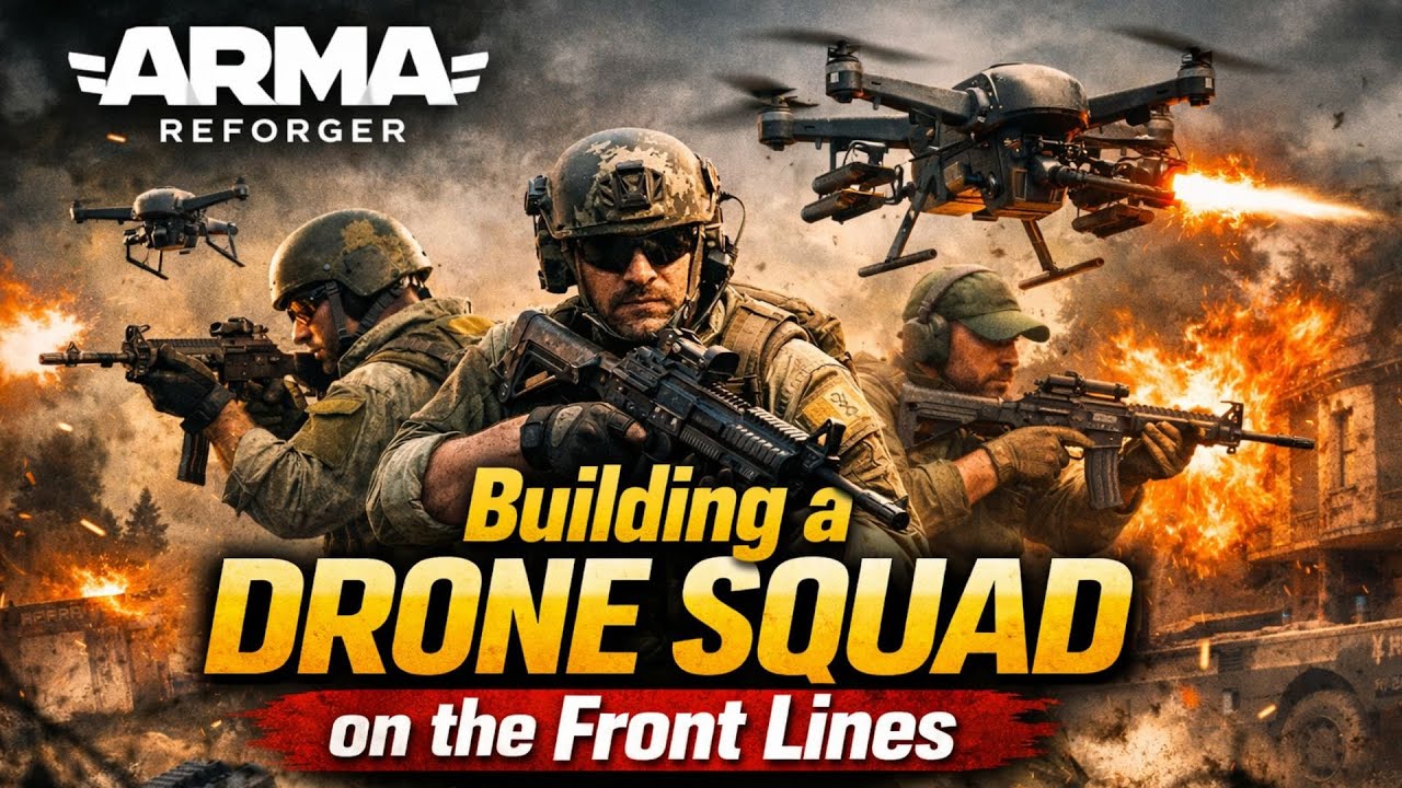 Building a Drone Squad on the Front Lines | Arma Reforger