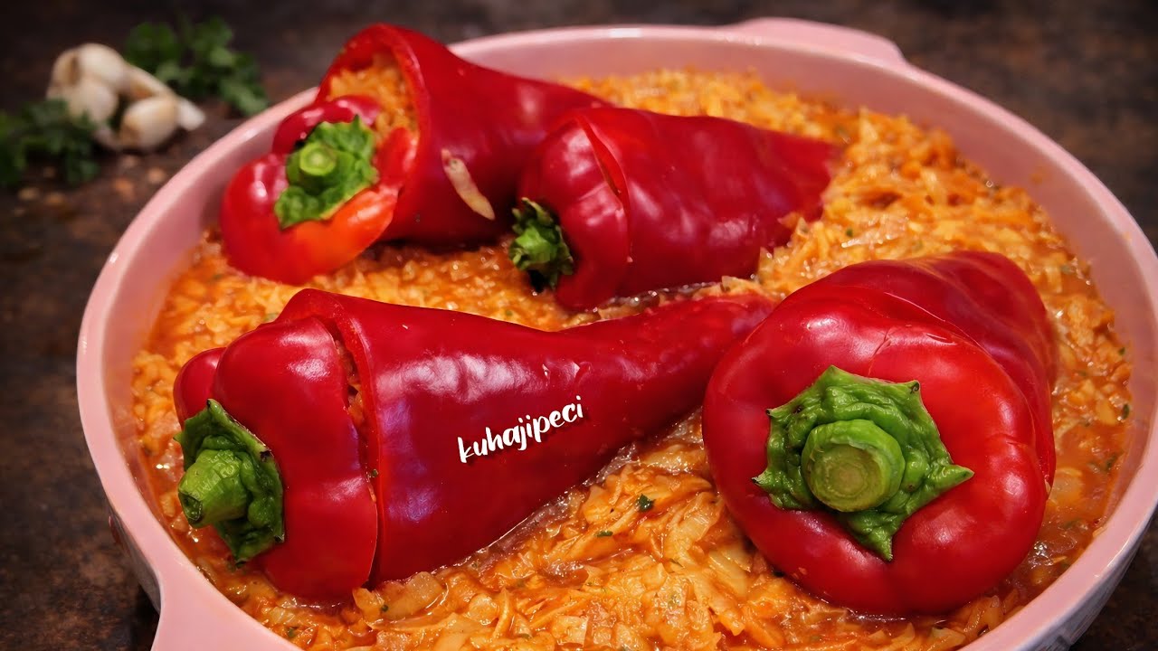 Punjene paprike - jednostavan recept za svačiji džep