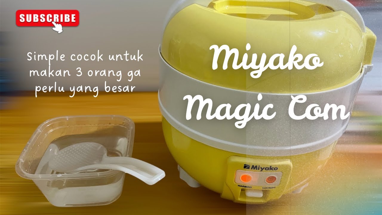 UNBOXING MAGIC COM MIYAKO KECIL-KECIL CABE RAWIT 😅✅