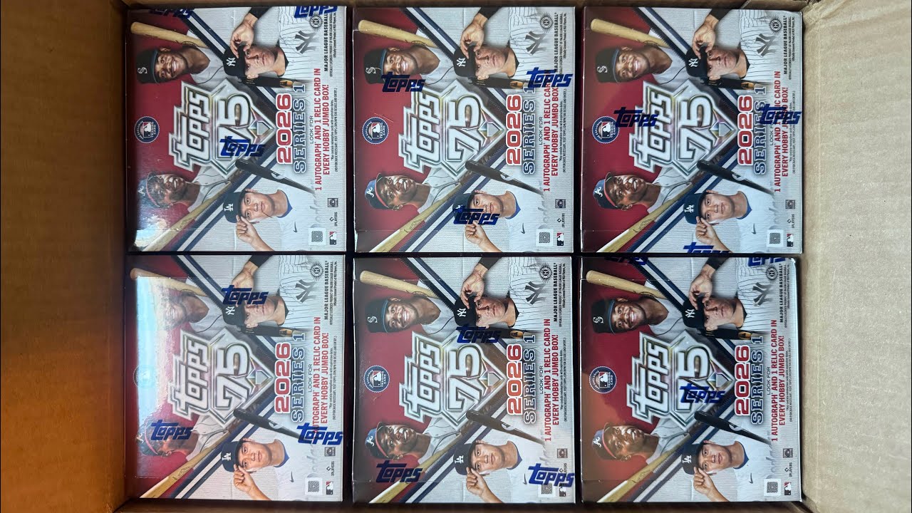 RED Auto /5 & CASE HIT 🔥 2026 Topps Series 1 Baseball Jumbo Case Part 3/6!!