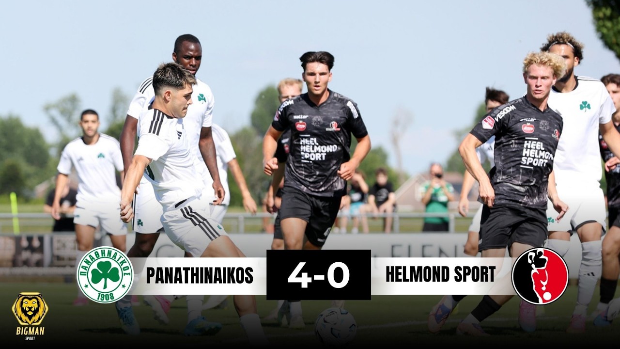 Panathinaikos - Helmond Sport 4-0 |  EXTENDED HIGHLIGHTS | Pre-Season Friendly 2026