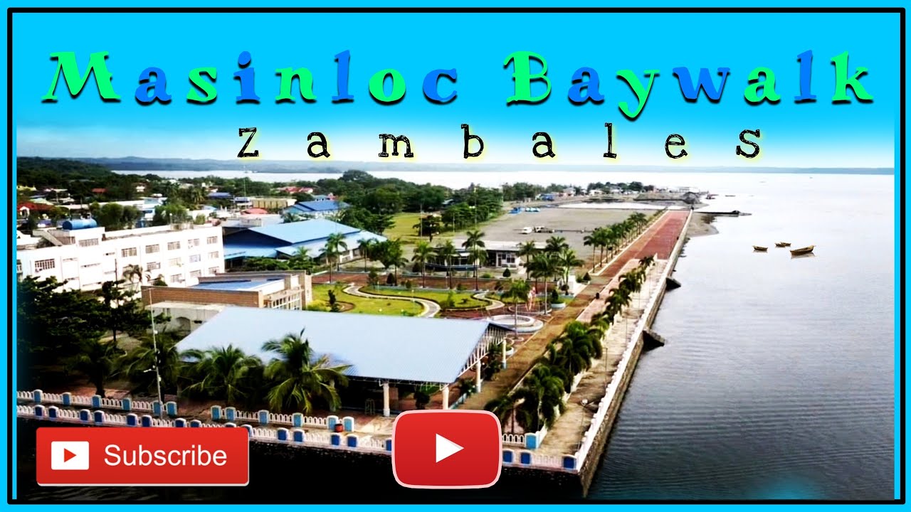 The New Masinloc  Baywalk  Zambales as Nov 2021