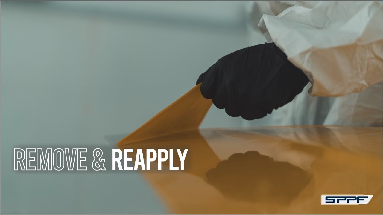 Remove, reapply, and restore, A perfect finish, always - Spray Paint Protection Film
