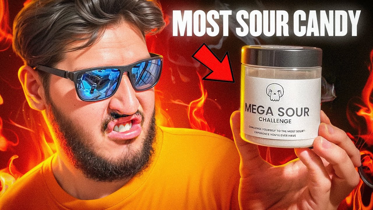 Black Death Mega Sour Challenge Is The Most INTENSE Challenge I've Ever Tried!