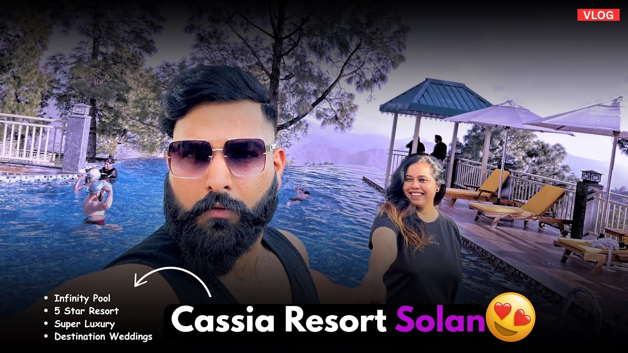 Celebrating Our Anniversary at Cassia Resort Solan🥂