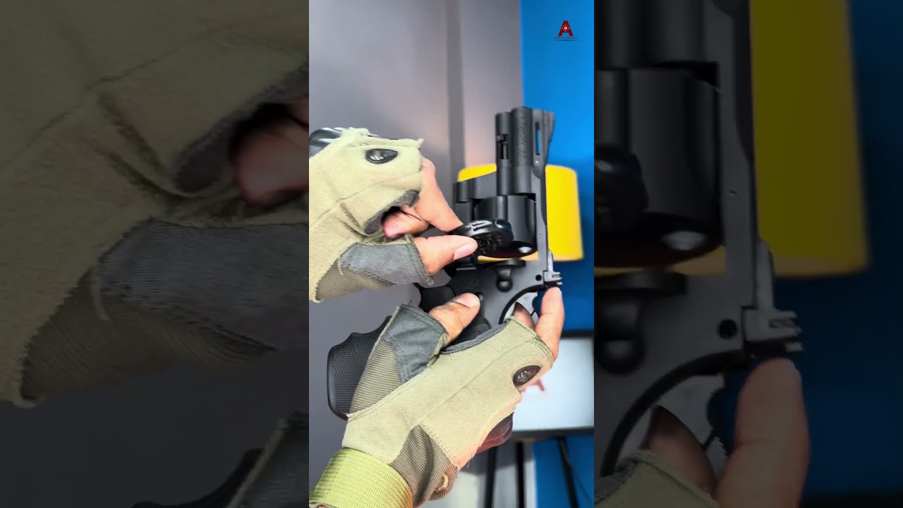 UMAREX Colt Python 357 Pellet And BB .177Cal, 4.5mm Air Revolver By Airsoft Gun India.#shorts #like