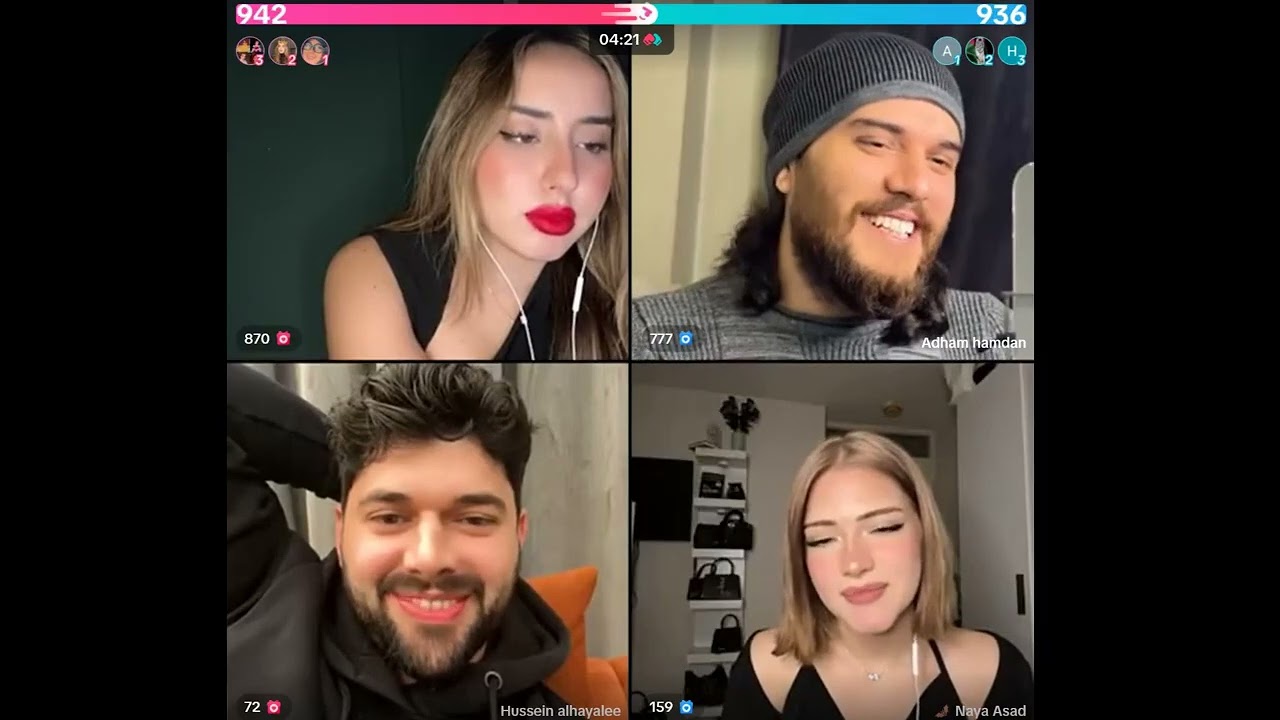 ندى وادهم😍 احسن لايف بوجود حسين شسمه 😂ونايا