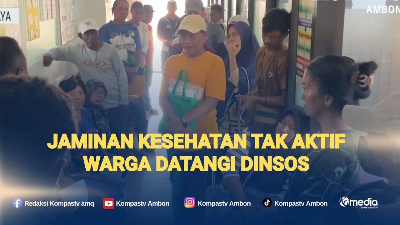 Jaminan Kesehatan Tak Aktif, Warga datangi Dinsos