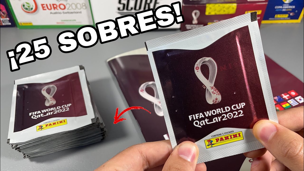 *ABRIMOS 25 SOBRES* DEL NUEVO ÁLBUM DE QATAR 2022