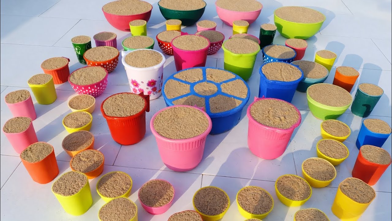 Amezing technique  make Sand clay making video/sand desert sand clay