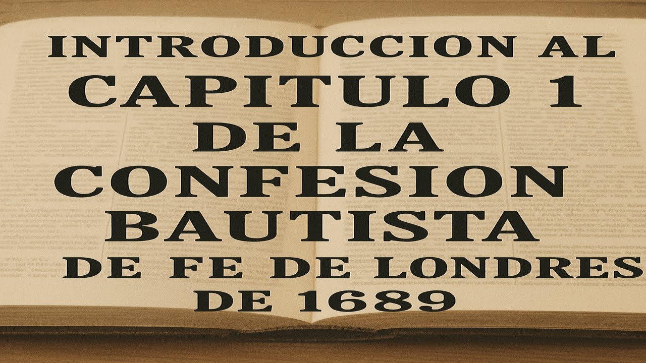 Introducción a la Confesión Bautista de Fe de Londres de 1689 (1)