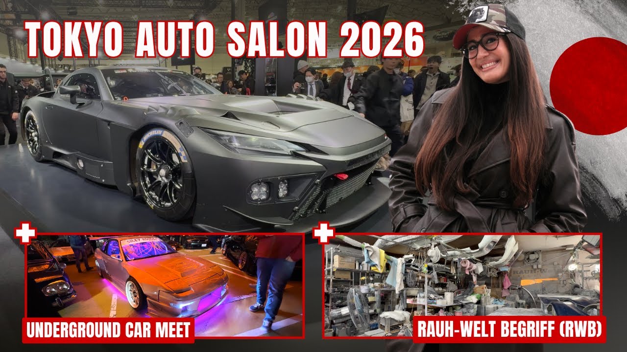 JDM HEAVEN: Tokyo Auto Salon 2026, Underground Car Meet & RWB 🔥