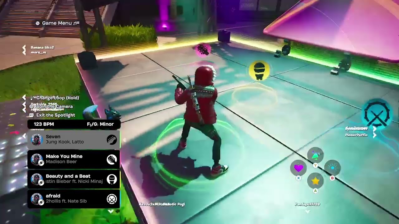 When you don’t know you’re being watched in jam stage