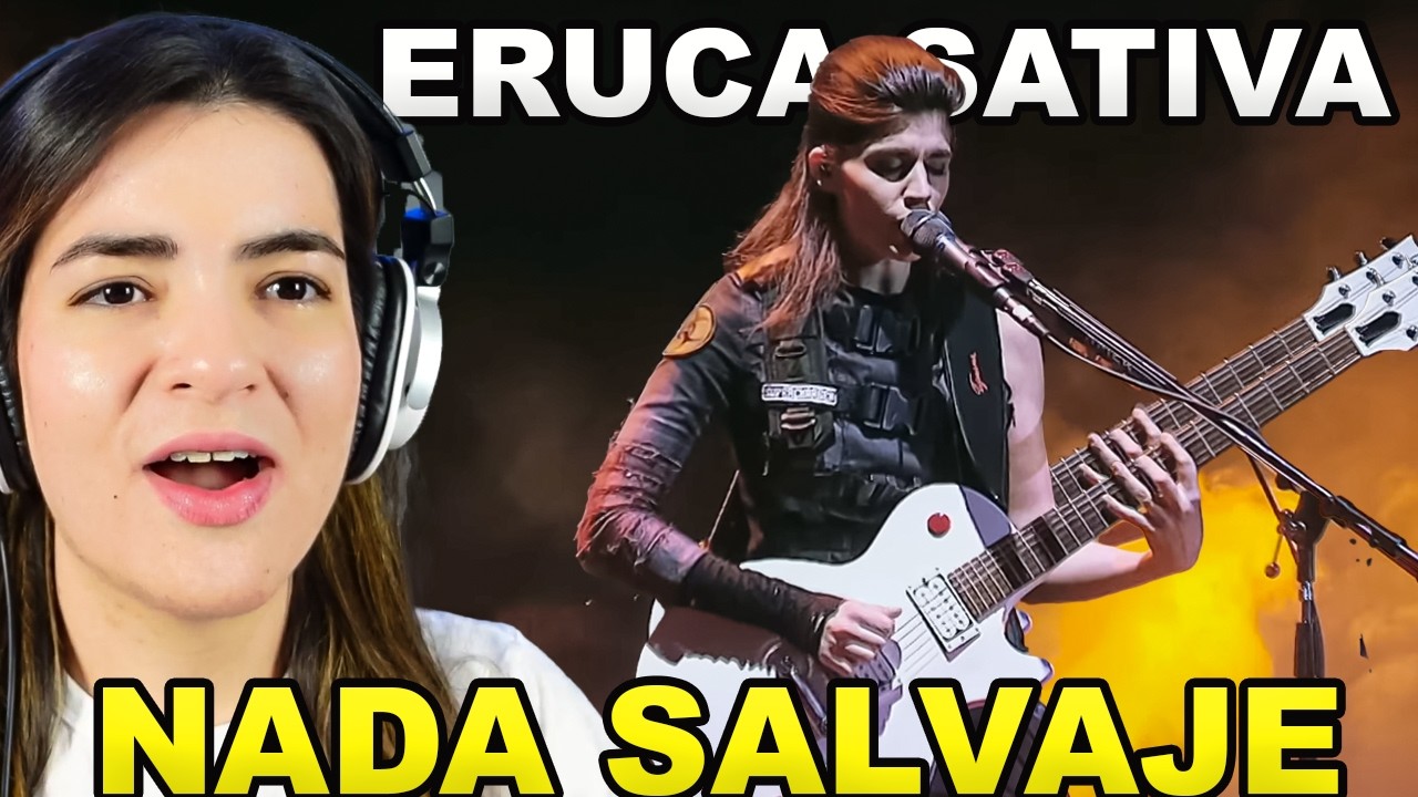 ERUCA SATIVA - Nada Salvaje (En Vivo)  | Reacción