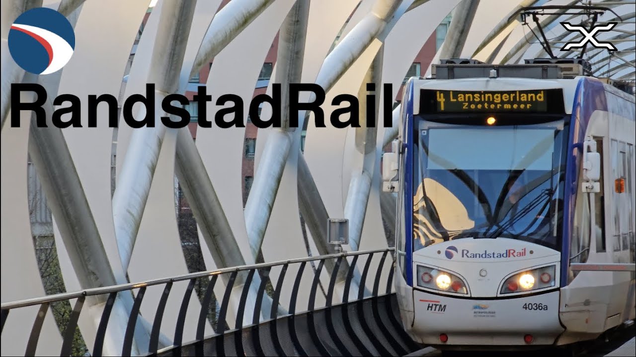 RandstadRail Trams in Zoetermeer en Den Haag | HTM | R-net | Semi-metro | Zoetermeer Stadslijn