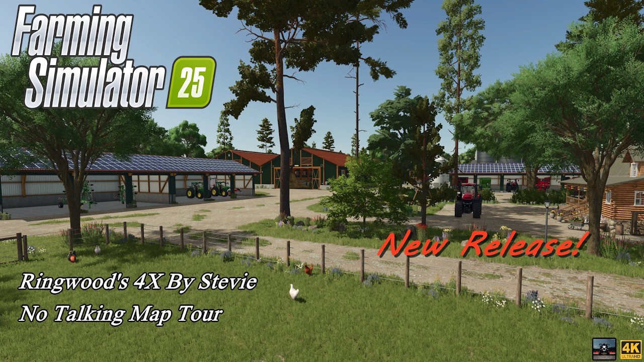 FS25 - Ringwood's 4X Edit By Stevie - Map Tour - No Commentary