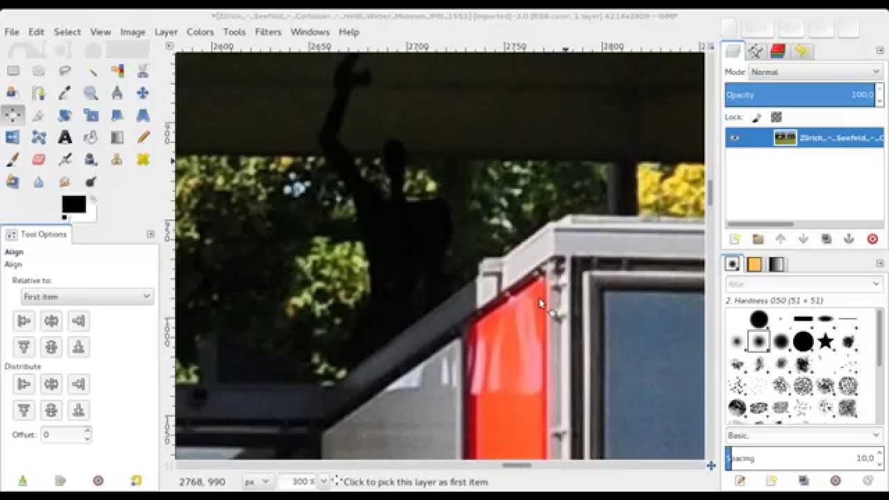 Gimp - 02 Dimensione e risoluzione