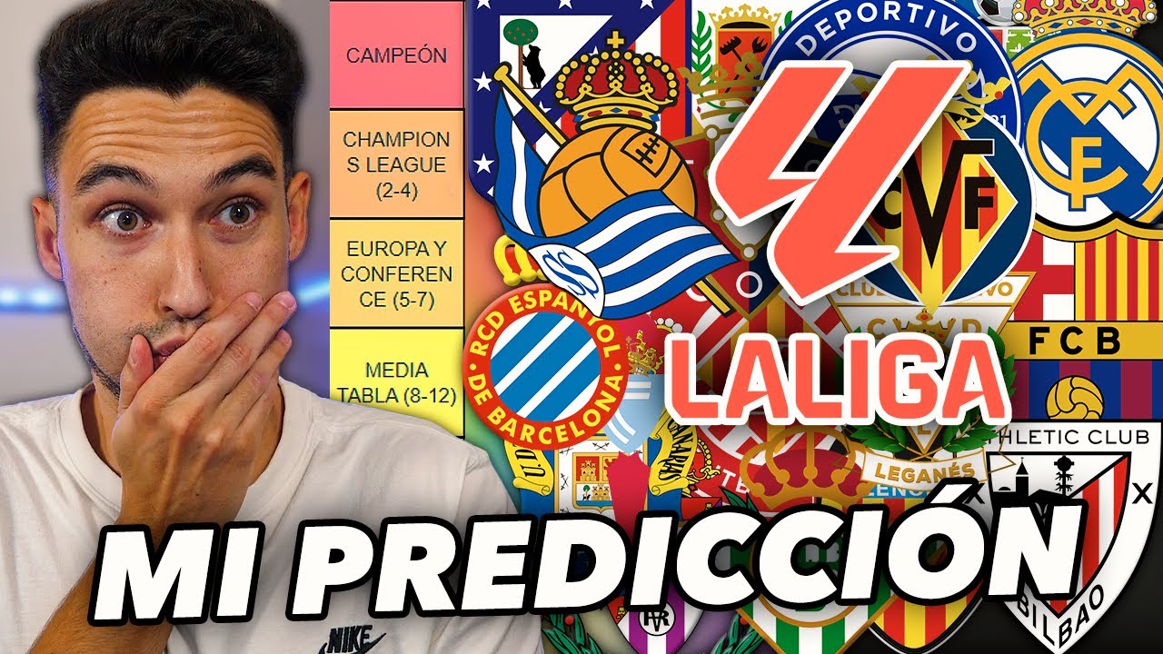 ¿QUIEN GANARÁ LA LIGA? ME LA JUEGO en la PREDICCIÓN de la TEMPORADA 24/25