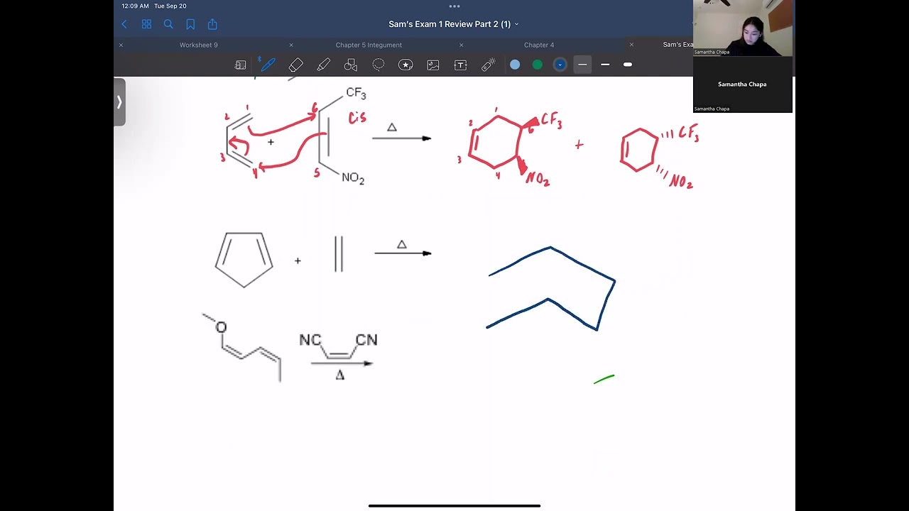 Organic Chemistry II: Exam 1 Review (Part 2)