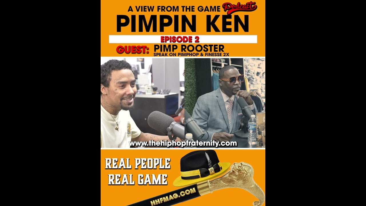 PIMPIN KEN & P ROOSTER ON DALLAS TRACK PIMPIN.