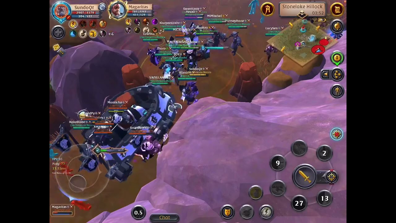 MDPS IPAD USER ZVZ GAMEPLAY IN ALBION ONLINE🥰